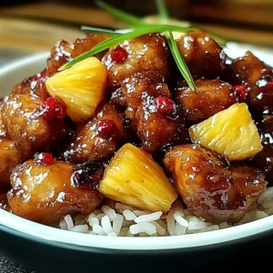 Brown Sugar Pineapple Chicken
