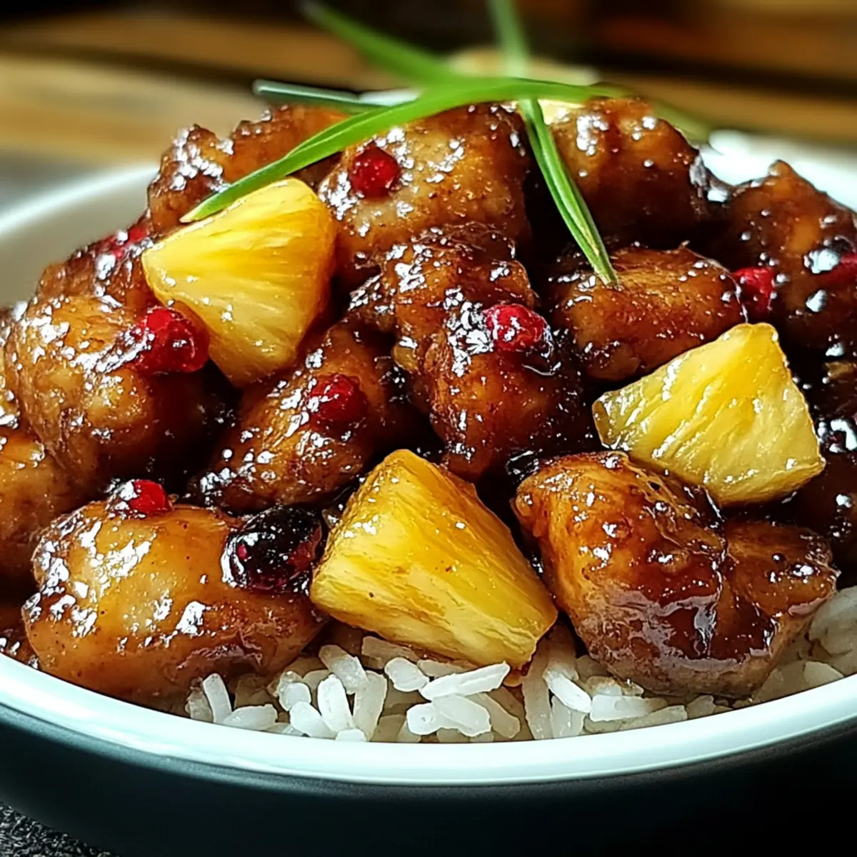 Brown Sugar Pineapple Chicken