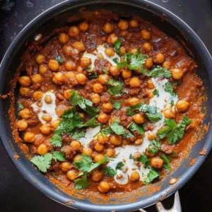 One-Pan Harissa Chickpeas