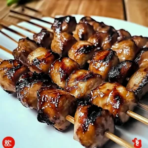 Grilled Chicken Yakitori Skewers