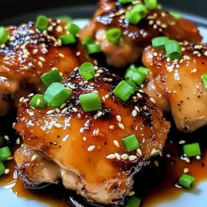 Ginger Soy Chicken Thighs