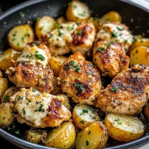 Garlic Parmesan Chicken and Potatoes