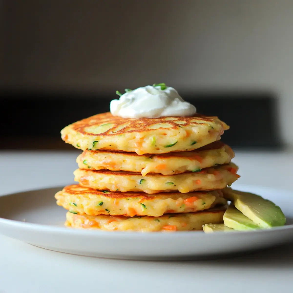 Savory Cheese Pancakes