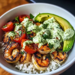 Shrimp & Avocado Rice Bowls