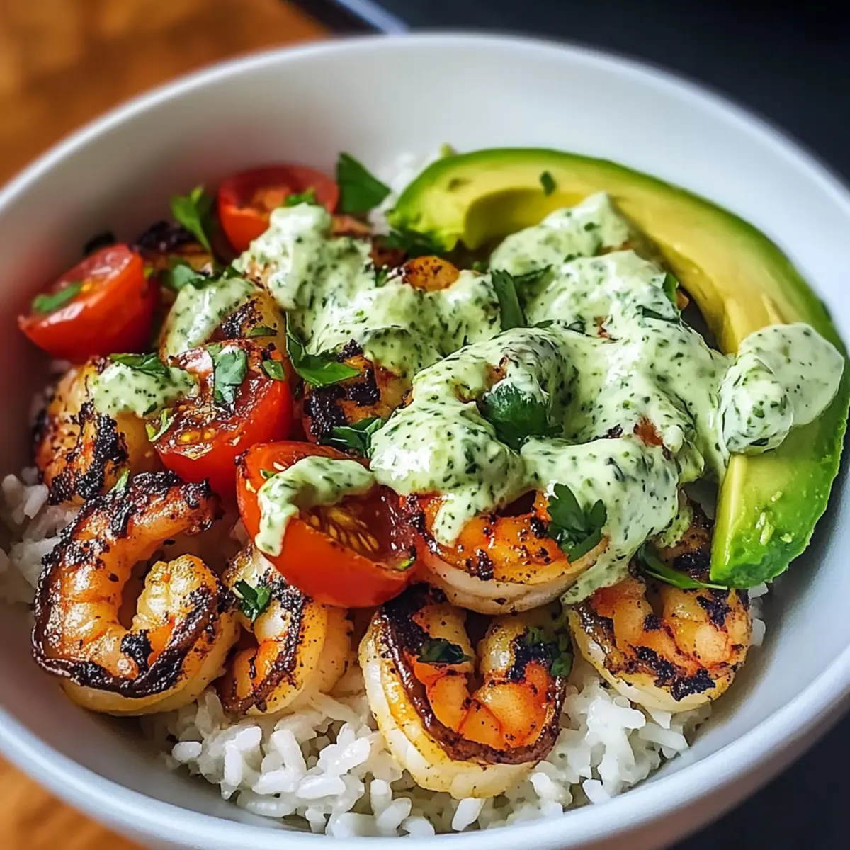 Shrimp & Avocado Rice Bowls