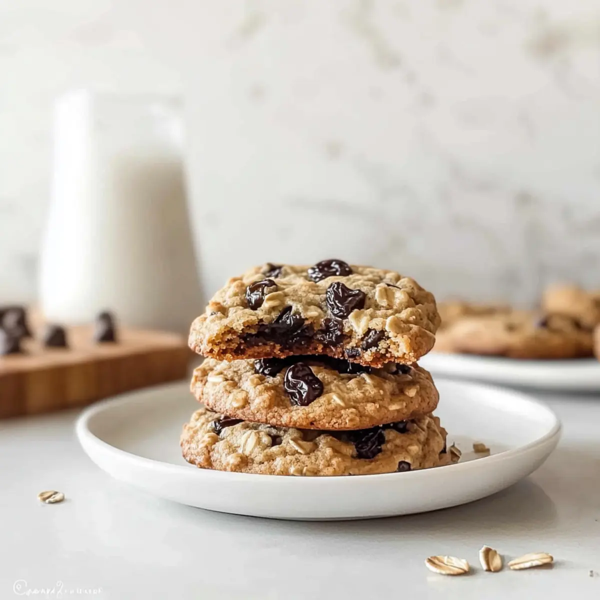 Oatmeal Raisin Chocolate Chip Cookies