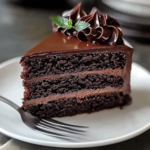 Midnight Fudge Cake