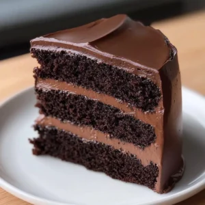 Moist Chocolate Layer Cake