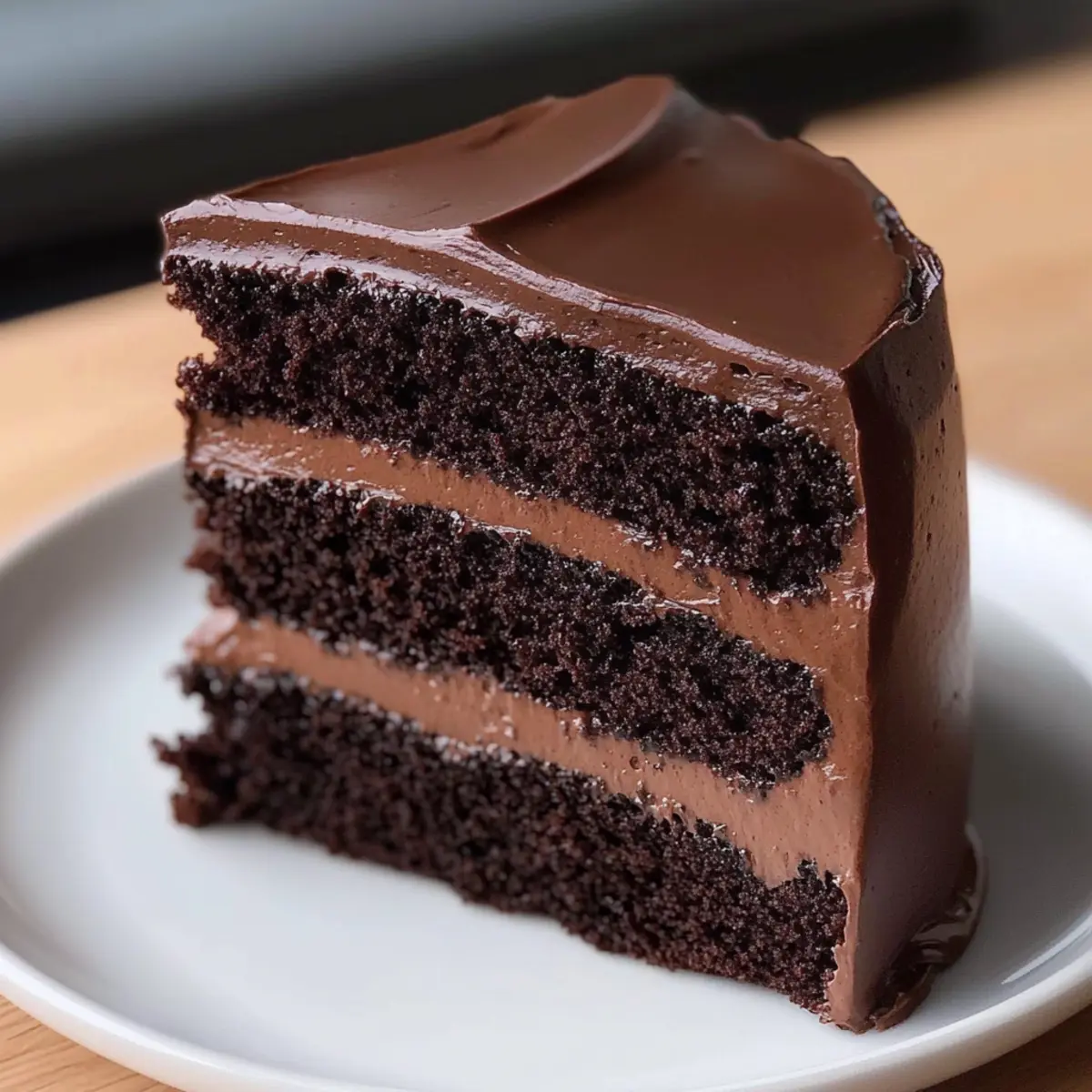 Moist Chocolate Layer Cake