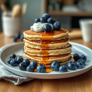 Greek Yogurt Protein Pancakes