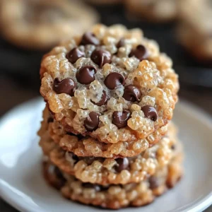 Rice Krispie Chocolate Chip Cookies