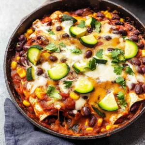 Vegetarian Enchilada Skillet