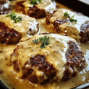 Amish Hamburger Steak Bake