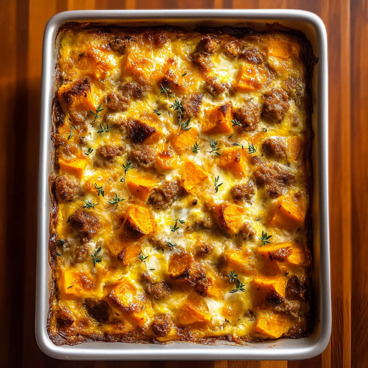 Sweet Potato Egg Casserole