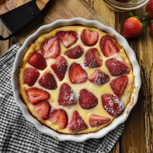 Strawberry Flaugnarde