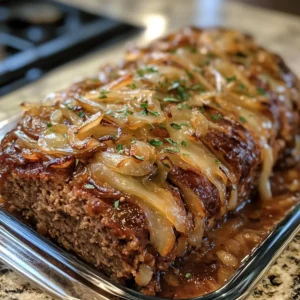 French Onion Meatloaf