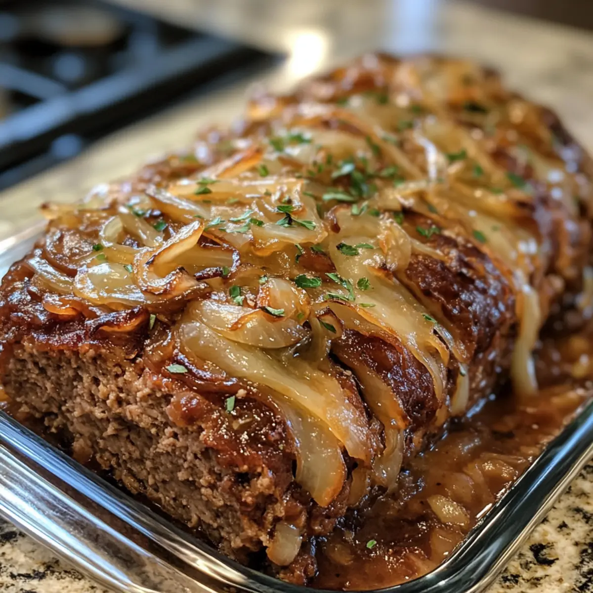 French Onion Meatloaf
