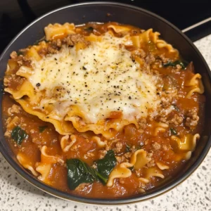 One Pot Lasagna Soup