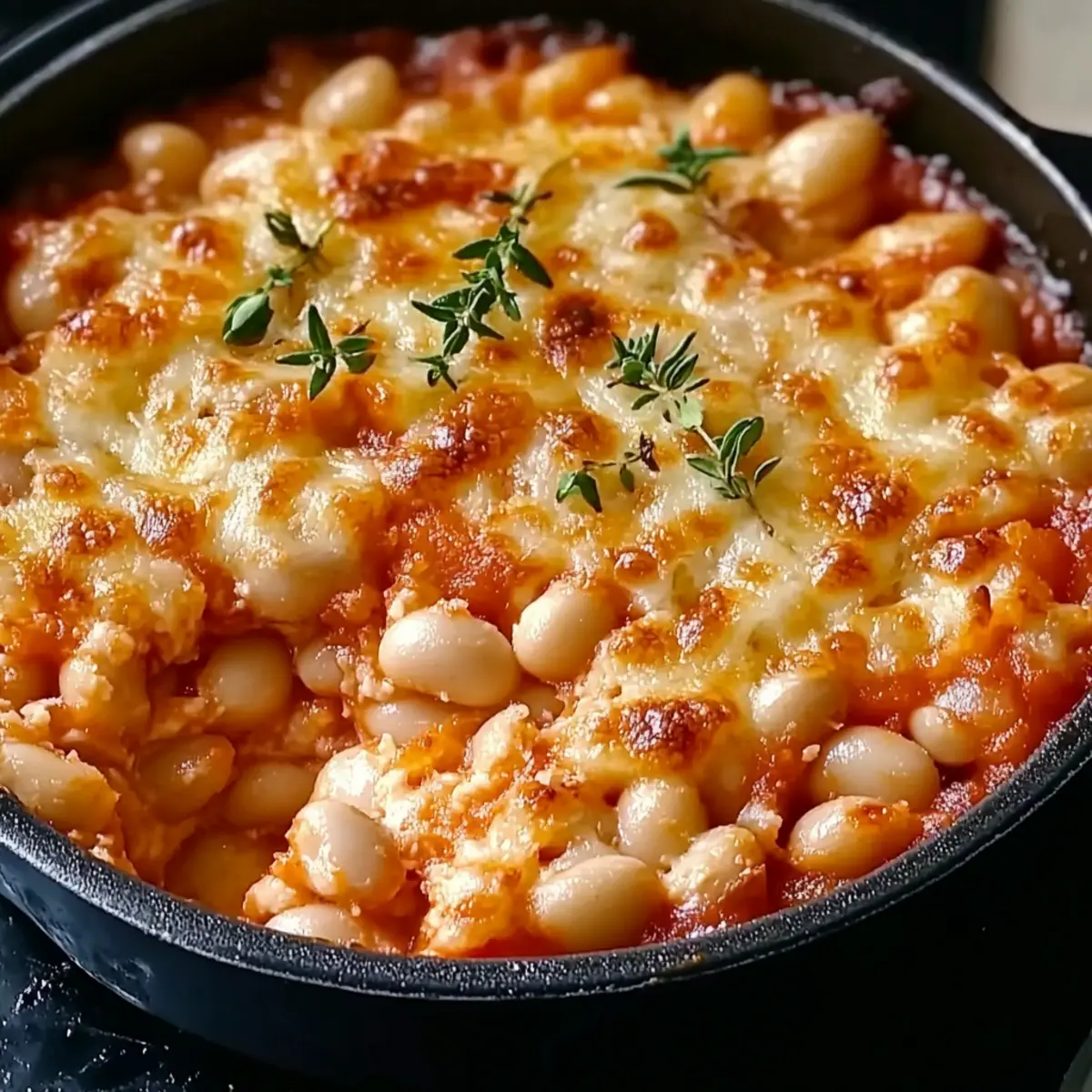 White Bean Tomato Bake