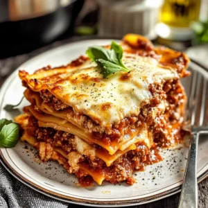 Lasagna Bolognese