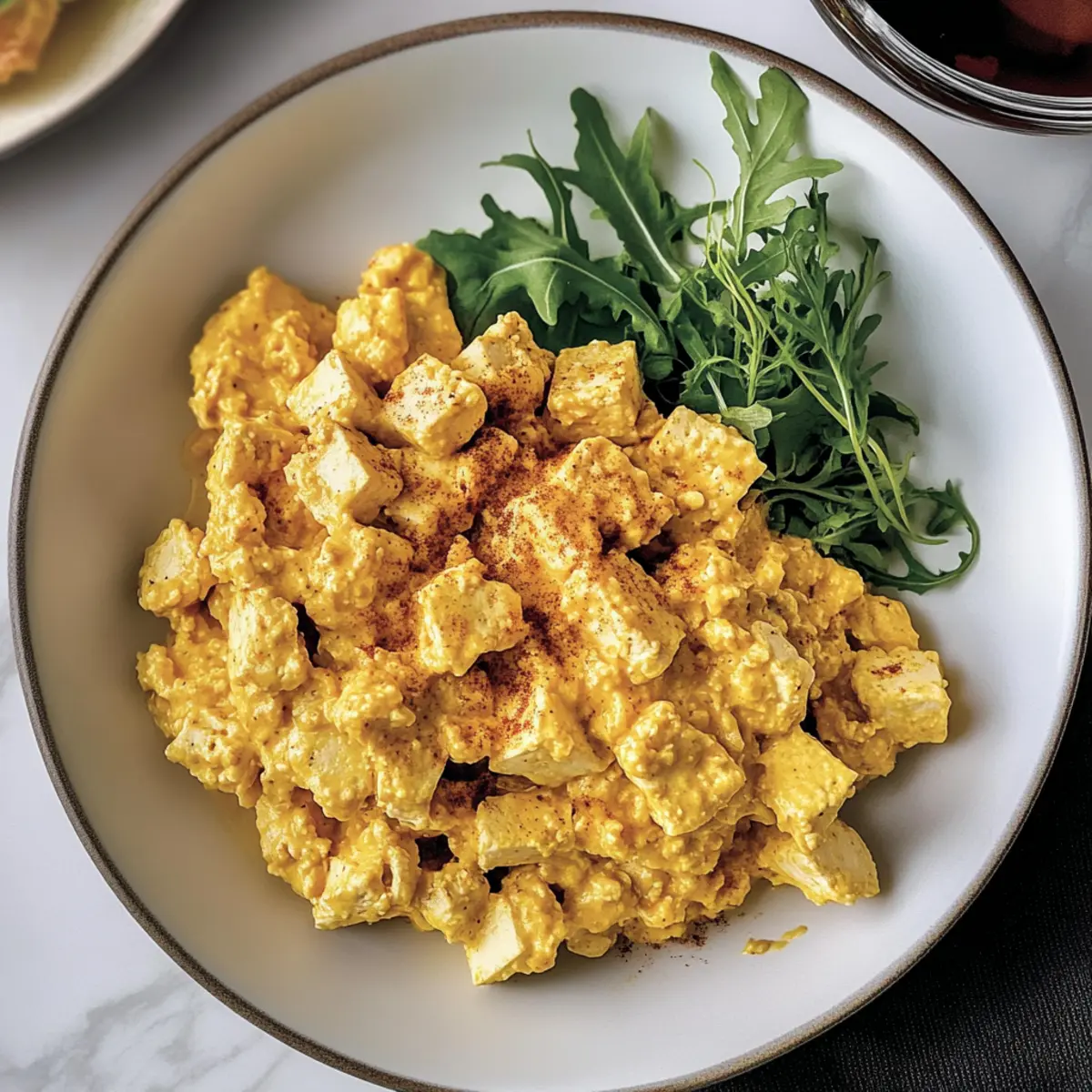 Spicy Vegan Tofu Scramble