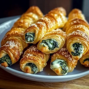 Parmesan Spinach Cheese Twists