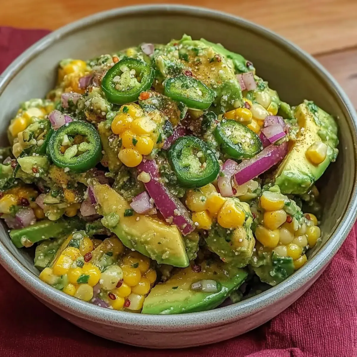 Spring Avocado Corn Salad