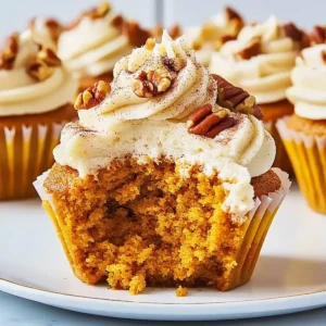 Sweet Potato Pie Cupcakes