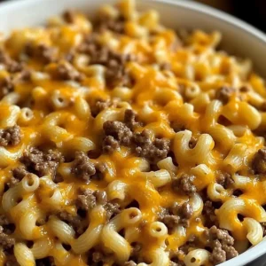 Cheesy Hamburger Helper