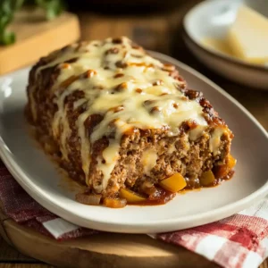 Philly Cheesesteak Meatloaf