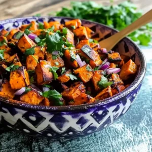 Cilantro Lime Sweet Potato Salad