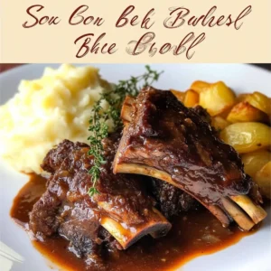 Slow Cooker Beer-Braised Beef Short Ribs