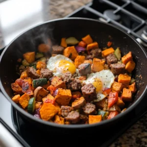 Gluten Free Sweet Potato Breakfast Hash