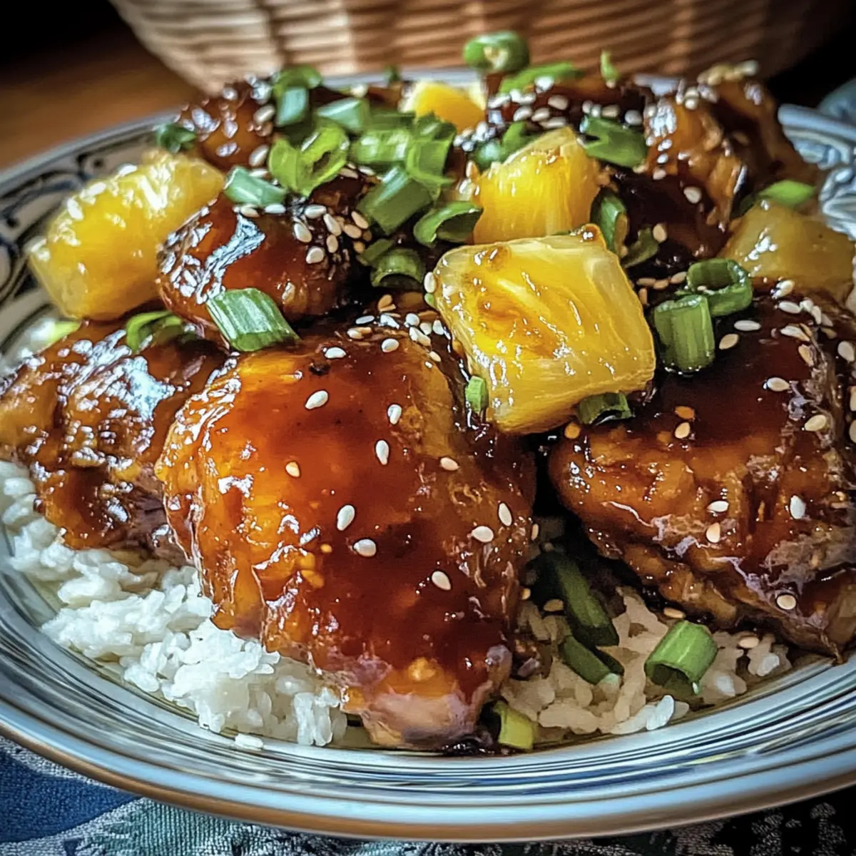 Sweet Hawaiian Crockpot Chicken