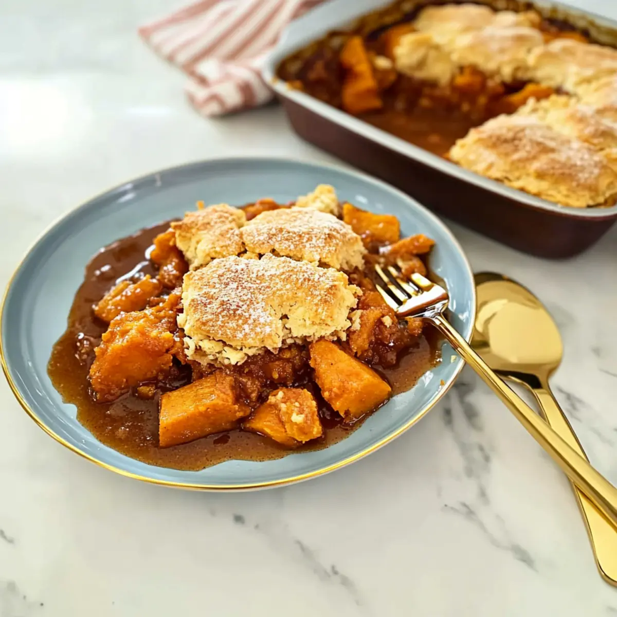 Sweet Potato Cobbler
