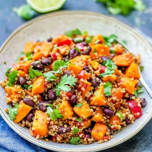 Sweet Potato Quinoa Black Bean Salad