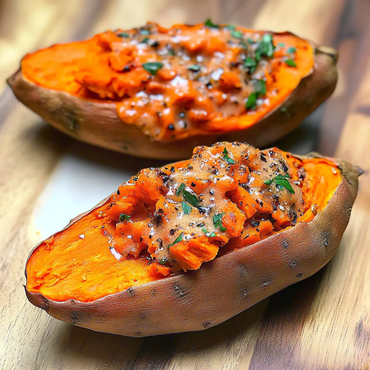Easy Baked Sweet Potato