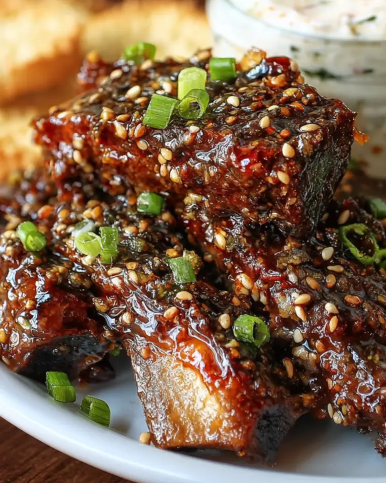 Slow Cooker Asian BBQ Beef Ribs: Try This Easy Recipe! - Tasty Delice