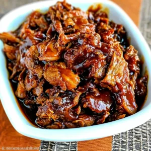 Slow Cooker BBQ Pork Shoulder
