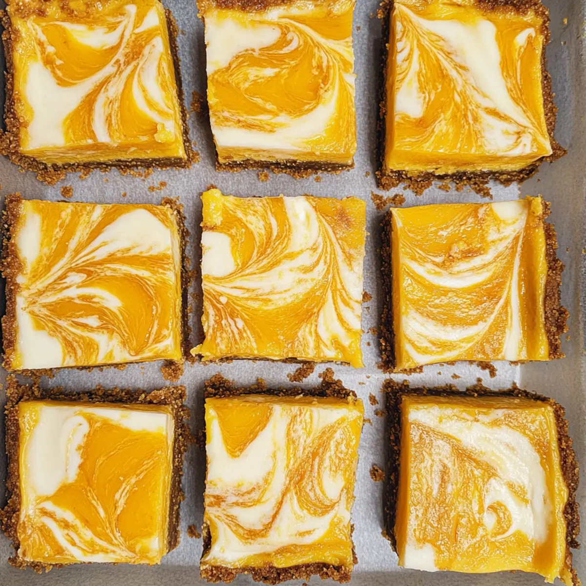 Mango Cheesecake Bars