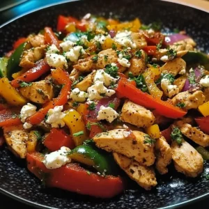 Mediterranean Chicken Stir Fry