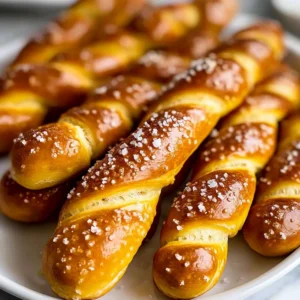 German Soft Pretzel Sticks
