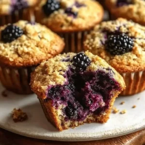 mother's day Blackberry Muffins