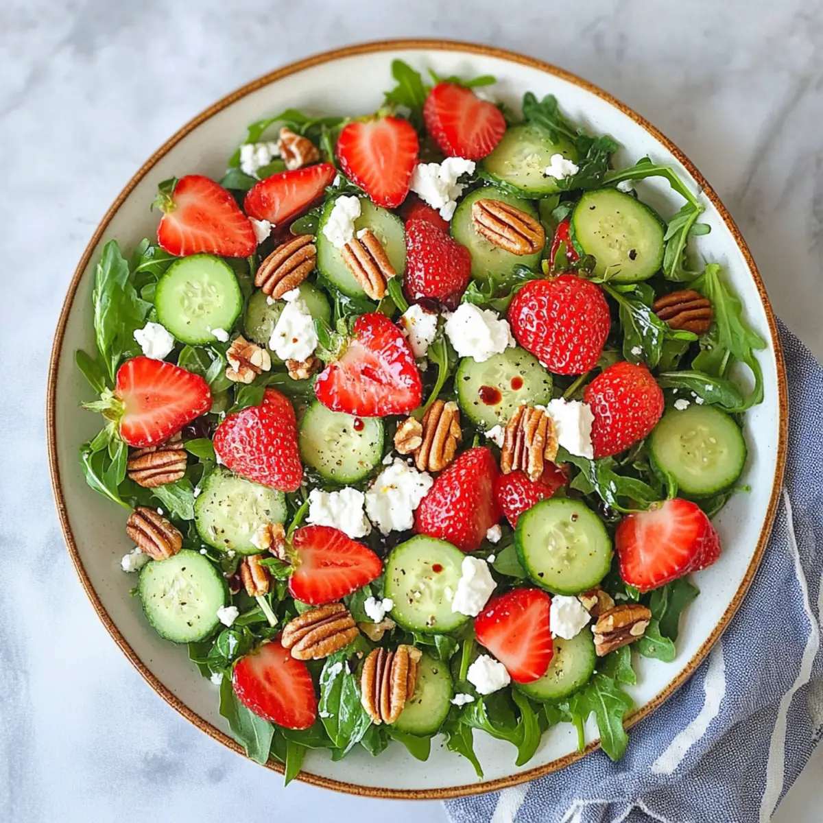 Strawberry Arugula Salad