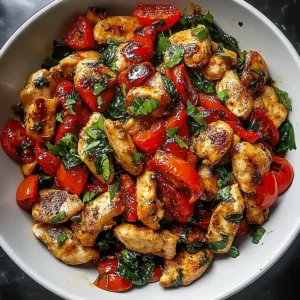 Mediterranean Chicken Stir Fry
