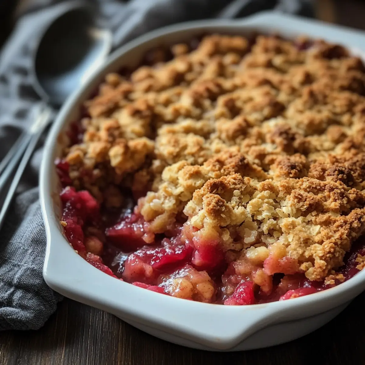 Rhubarb Crisp Recipe