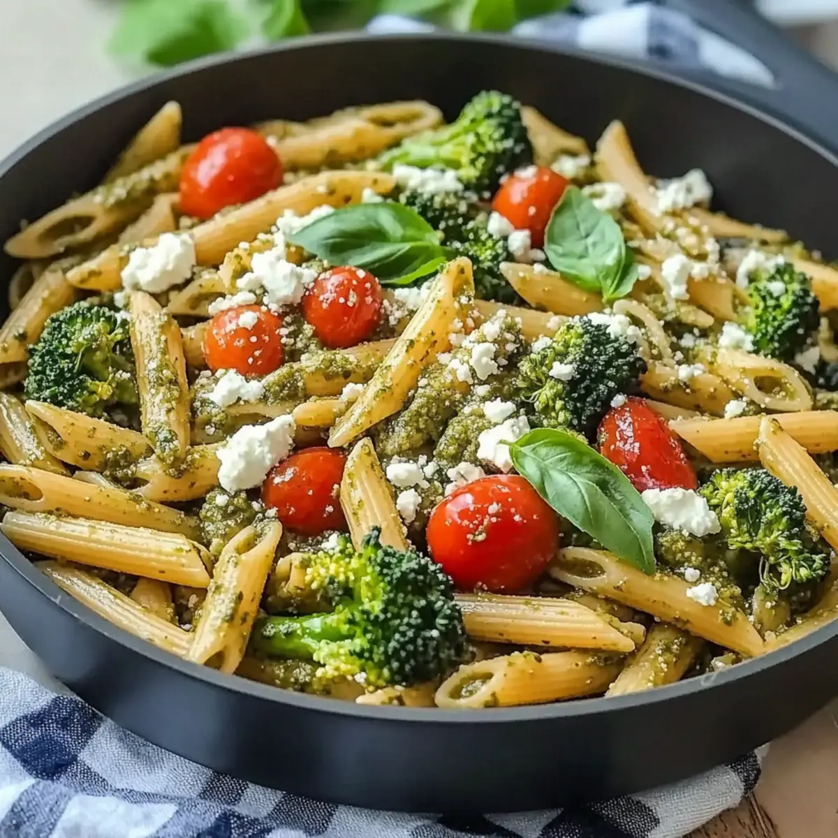 Lemon Pesto Pasta