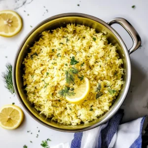 Greek Lemon Rice Recipe