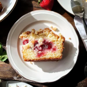 Strawberry Jam Coffee Cake