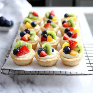 Mother's Day Mini Fruit Tarts